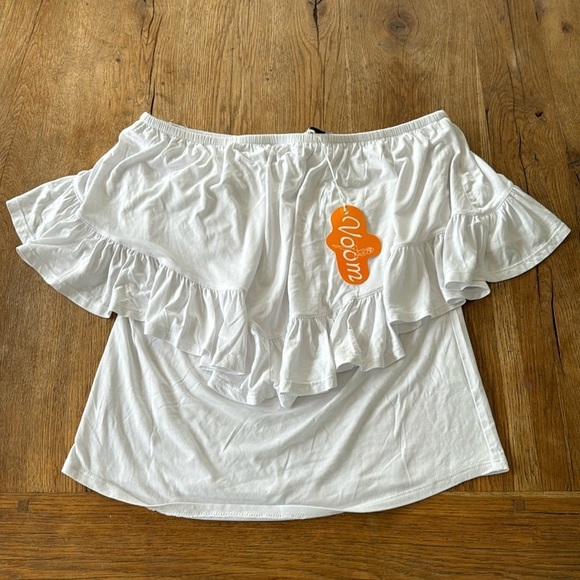 RE:VAVA OFF THE SHOULDER TOP - Picture 1 of 6